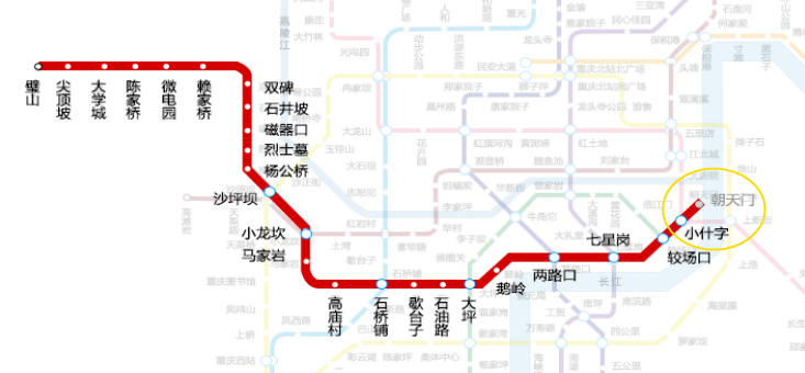 重庆轨道交通6号线线路图深度解析