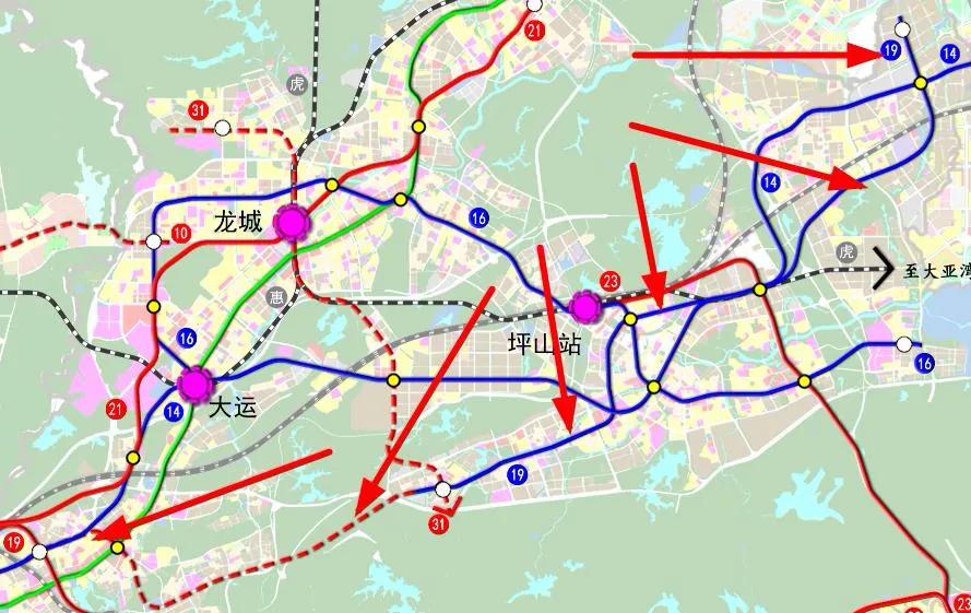 深圳地铁示意图最新